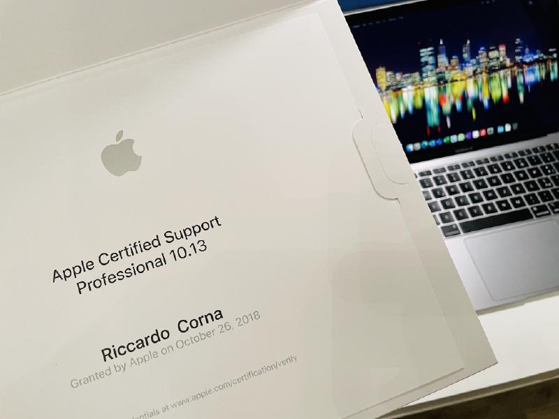 Featured image of post Certificazioni Apple macOS: I need help