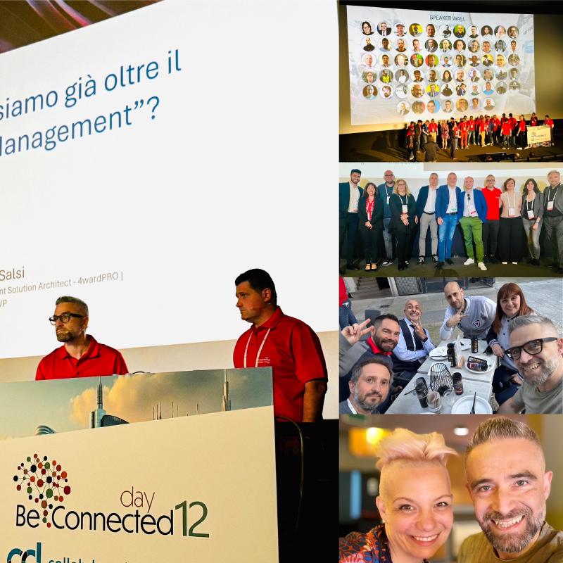 Featured image of post Frammenti e immagini dal Be Connected Day 12 + CollabDays Italy 2024