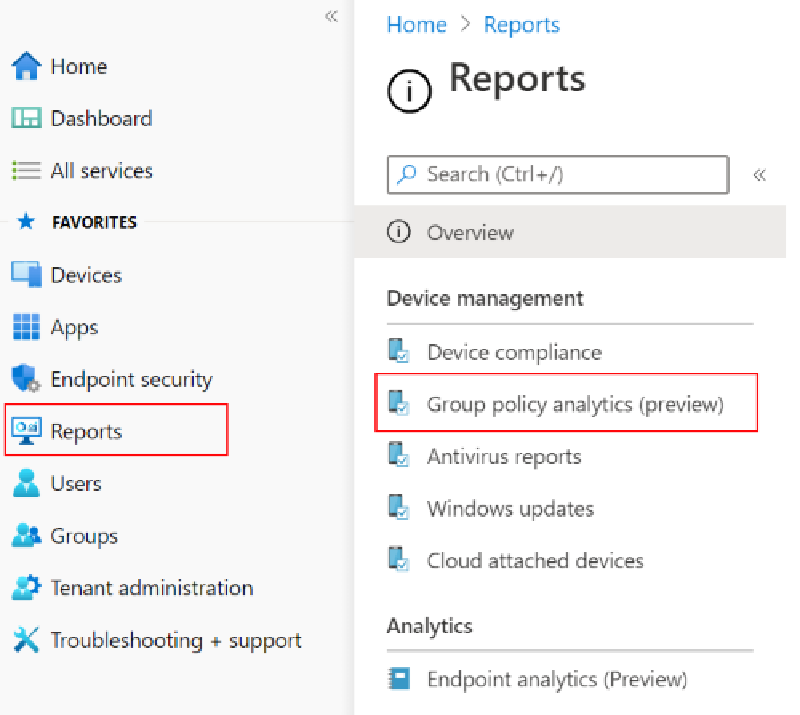 Featured image of post Group Policy Analytics: analisi delle GPO on-prem in ottica cloud (MEM/Intune)