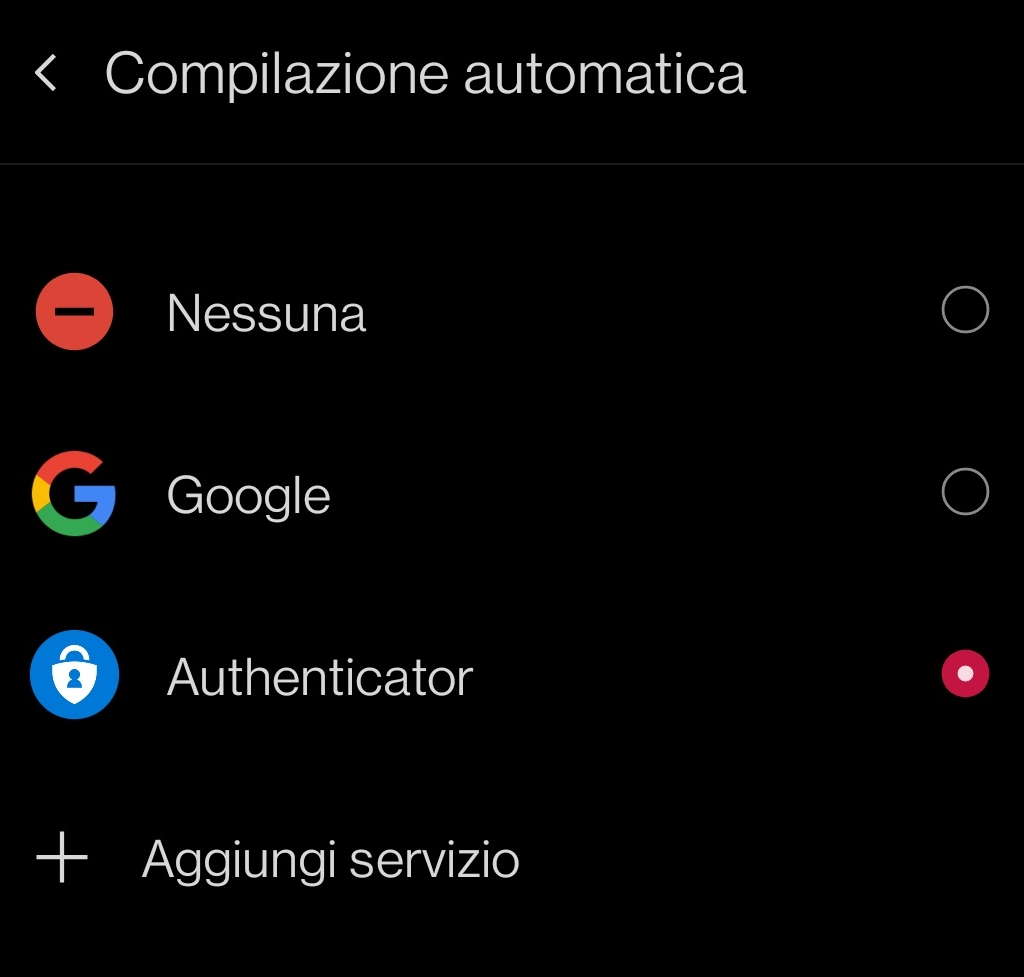 Microsoft Authenticator per Android