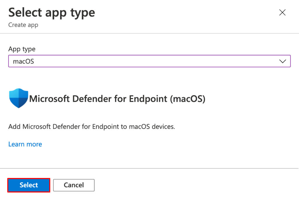 Microsoft Defender for Endpoint: distribuire app Intune