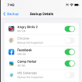 Intune: nuove impostazioni di backup delle app gestite per iPhone, iPad, macOS