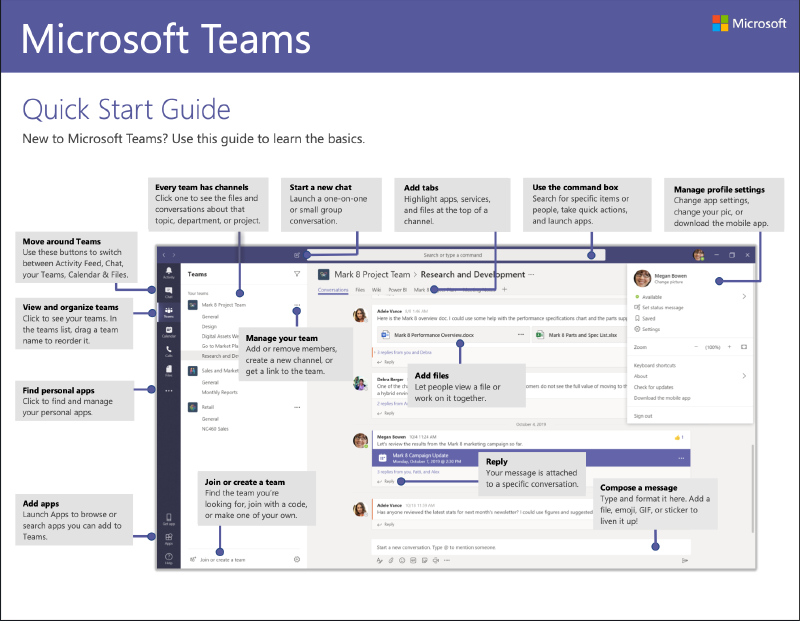 Featured image of post Microsoft Teams Quick Start Guide