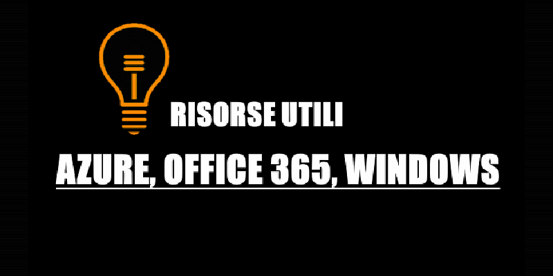 Featured image of post Rubrica delle risorse utili Microsoft