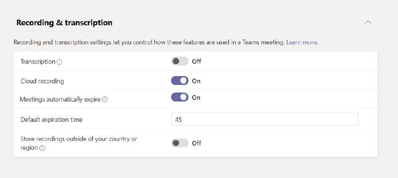 Featured image of post Automatic Expiration of Microsoft Teams Meeting Recordings