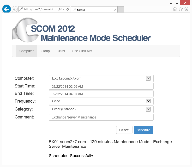 Featured image of post SCOM 2012 Maintenance Mode Scheduler