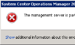 Featured image of post Errore “The management server is part of the communication topology and cannot be deleted” su SCOM