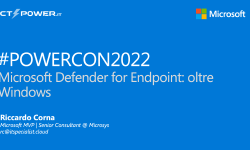 Featured image of post Il video della mia sessione a #POWERCON2022 su Microsoft Defender for Endpoint